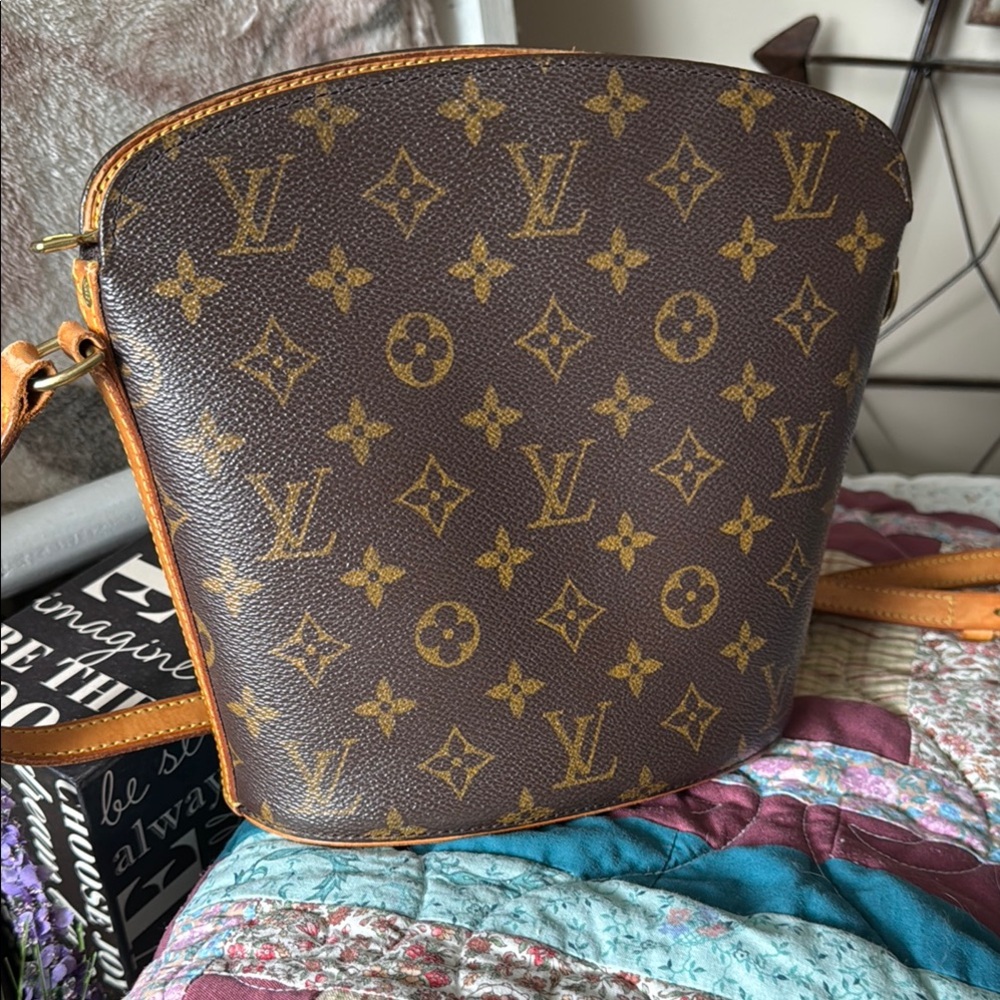 Louis Vuitton Brown Monogram Crossbody Bag